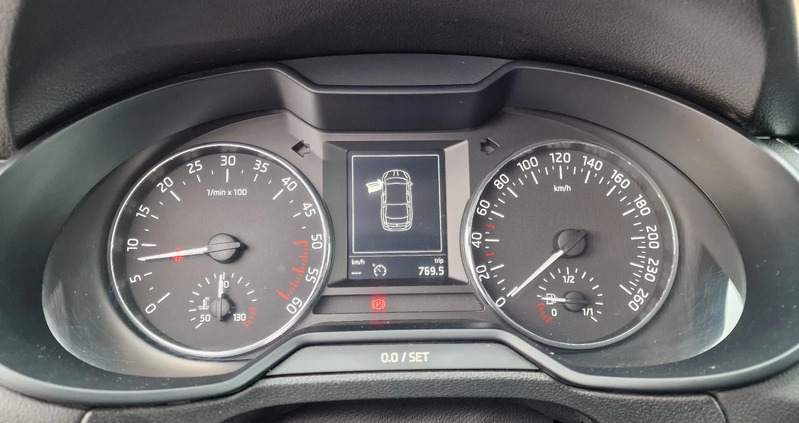 Skoda Octavia cena 36500 przebieg: 199000, rok produkcji 2015 z Moryń małe 667